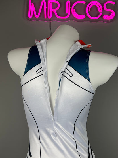 Crotchless Anime Style Cosplay Bodysuit Lingerie Costume