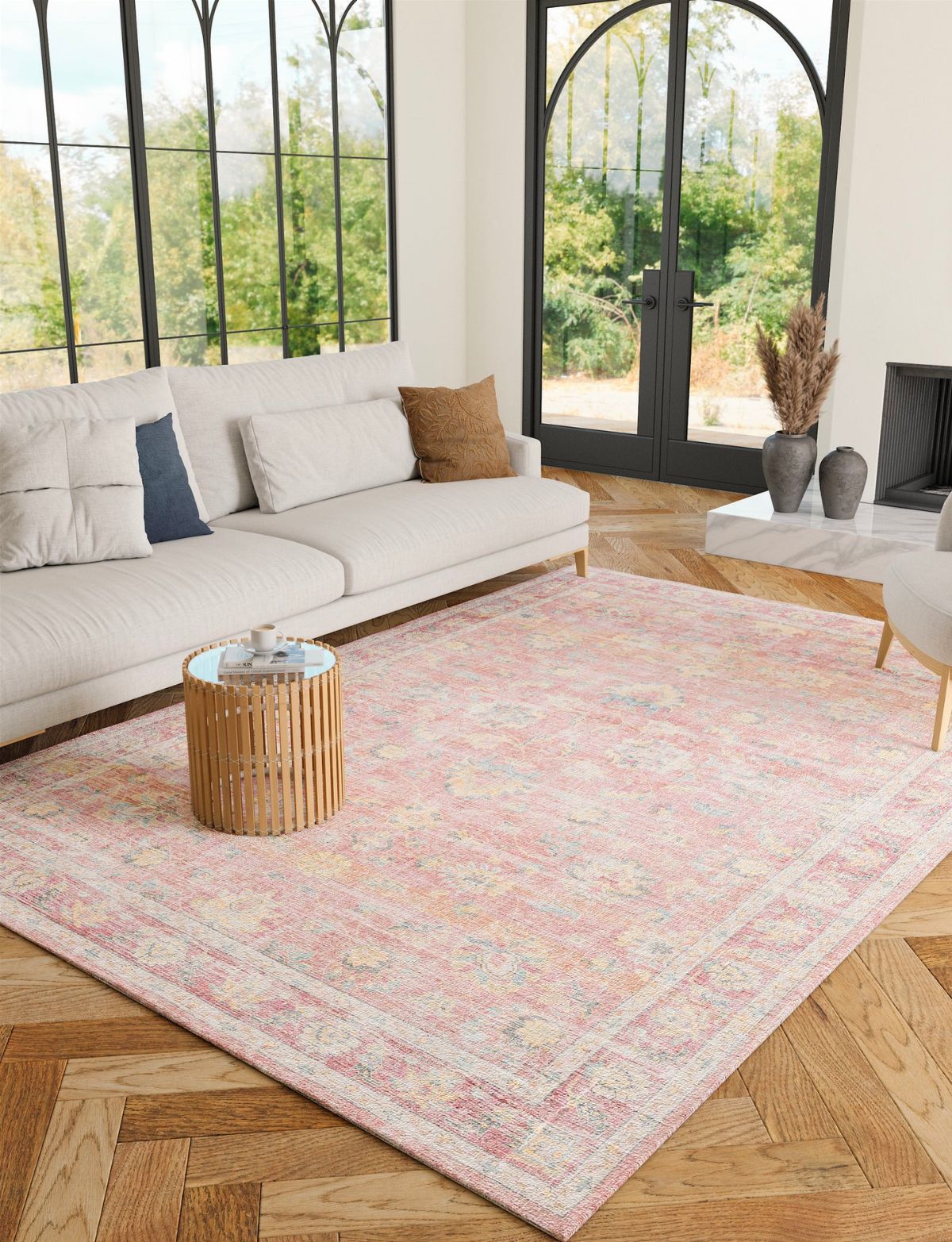 Teppich Elyse Pink Yellow