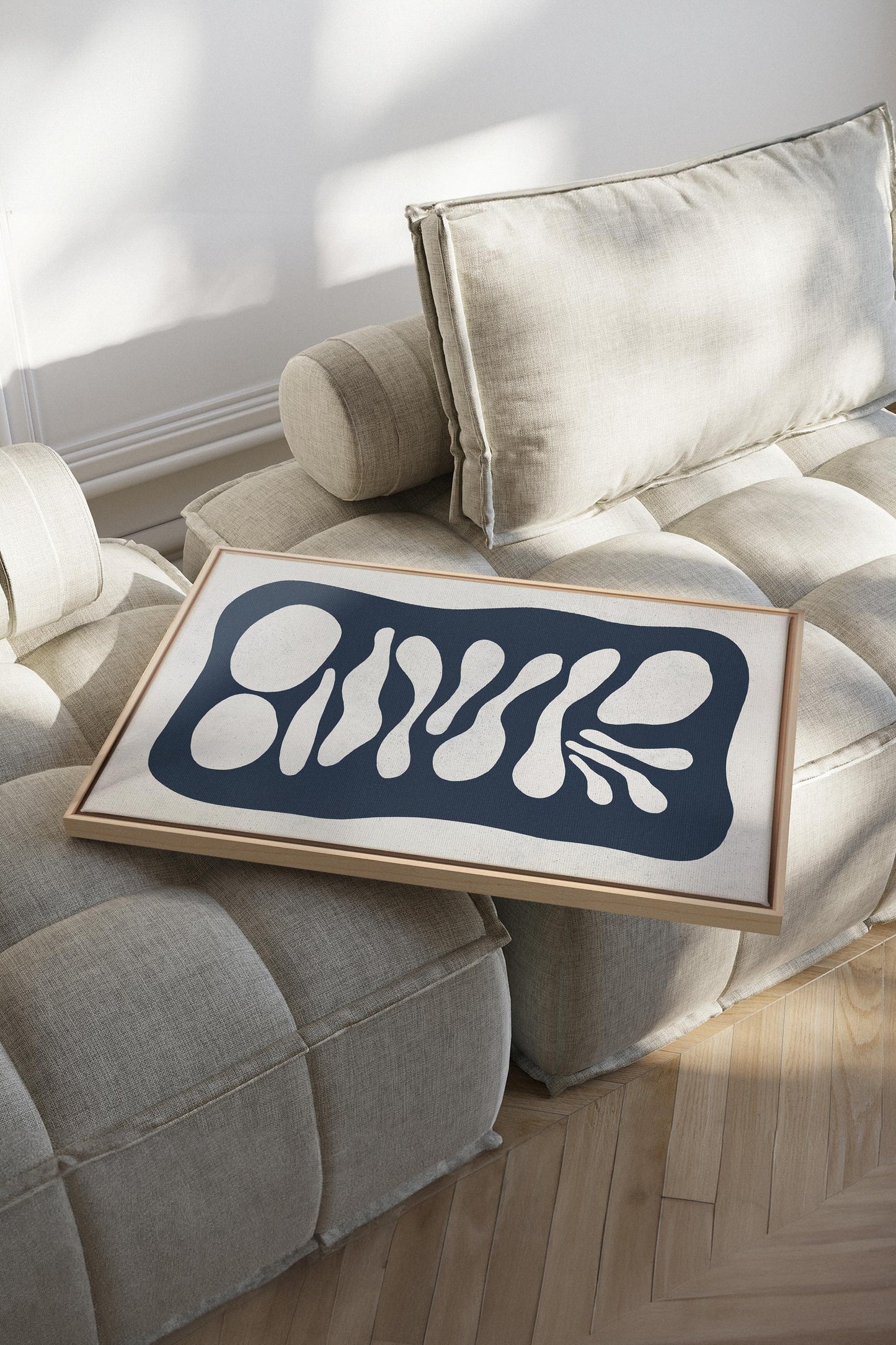 ONDE CRÉATIVE, Oeuvre sur toile étirée
