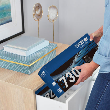 Brother Original TN730 High-Yield Black Toner Cartridge, Higher Yield for Value, Original Toner Replacement cartridges, for Brother Laser Printers HL-L2395DW, DCP-L2550DW, MFC-L2750DW, and More 🍁 All In One Marketplace Canada