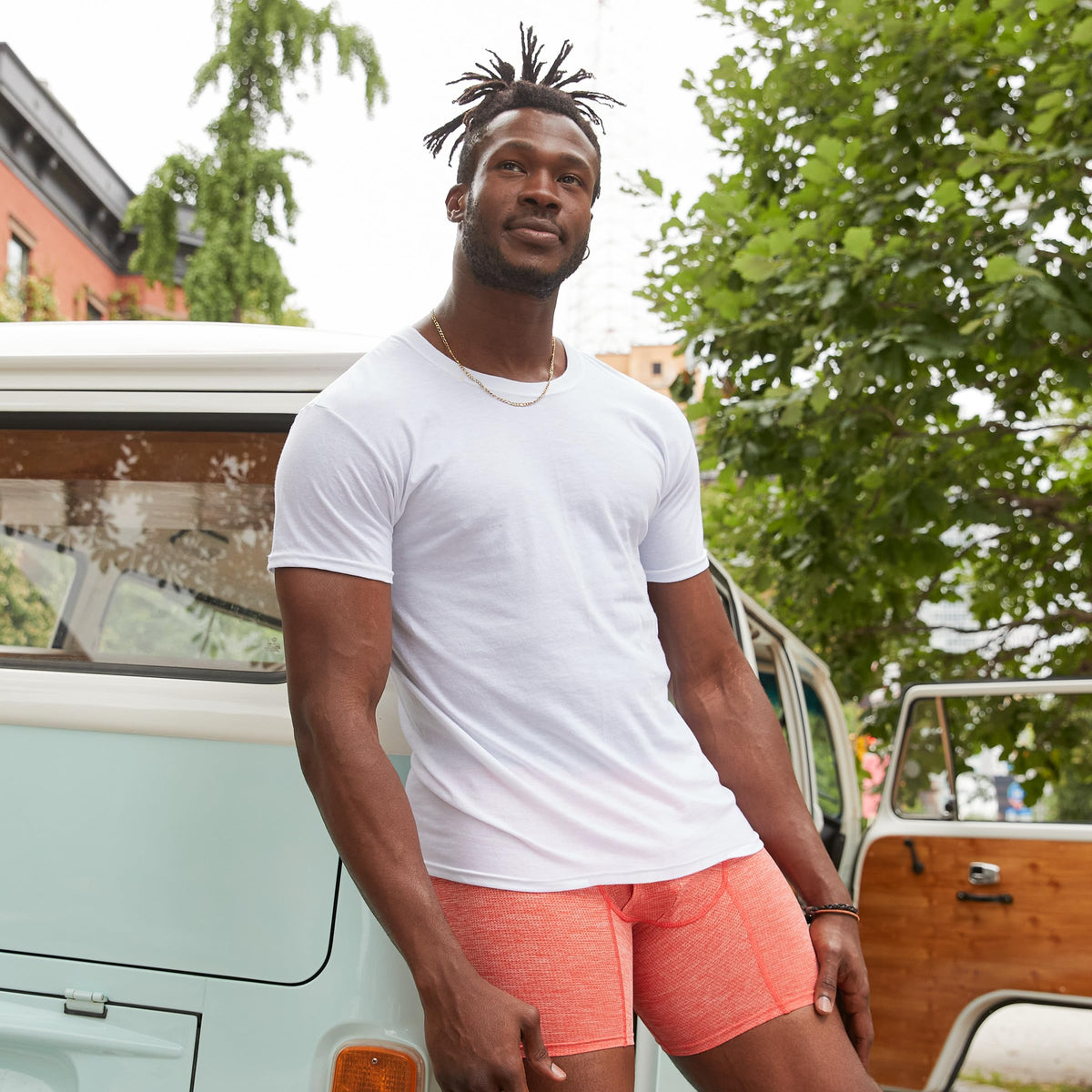 Hanes Mens ComfortSoft 4 Pack Cotton Crewneck T-Shirt. Undershirts, White, Medium US 🍁 All In One Marketplace Canada