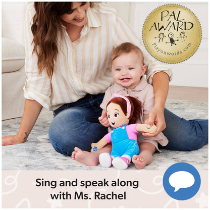 Ms. Rachel Official Speak & Sing Doll, 16” Tall Interactive Toy with 4 Songs & 16+ Phrases, Toddler Toys for Girls & Boys Ages 6 Months to 3+ Years 🍁 All In One Marketplace Canada