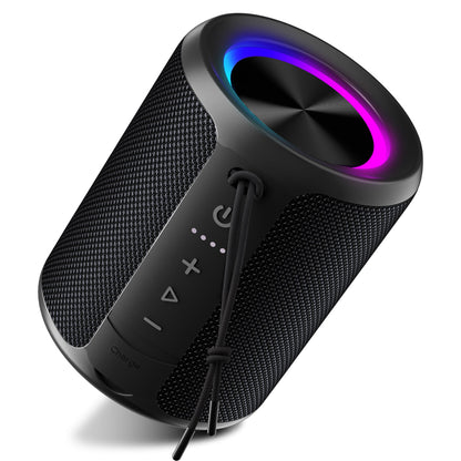 DUDGSIS Portable Bluetooth Speaker Wireless, IPX7 Waterproof Dustproof Mini Speakers, 20W Loud Bass Stereo, 15H Playtime, BT5.3 & TWS, RGB Light, for Outdoor/Shower/Home/Party, Stocking Stuffers 🍁 All In One Marketplace Canada