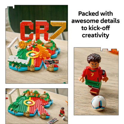 LEGO Editions Cristiano Ronaldo – Soccer Highlights - Building Set for Boys & Girls, Ages 10+ - Collectible Soccer Gift with Plaque - Kids Bedroom or Shelf Decor - 43012 🍁 All In One Marketplace Canada