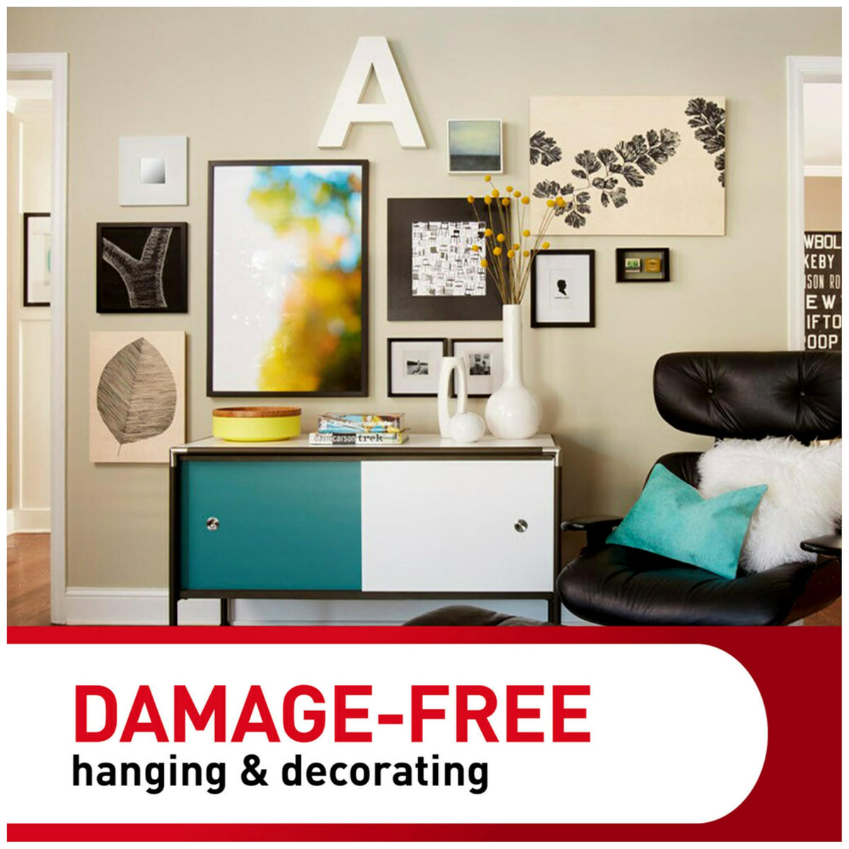 Command Large Picture Hanging Strips - Damage Free Wall Hangers for Back to School Dorm Organization - 14 White Adhesive Pairs (28 Strips) 🍁 All In One Marketplace Canada