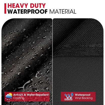 UNICOOK BBQ Cover 60 Inch, Heavy Duty Waterproof Housse BBQ, Special Fade and UV Resistant Outdoor Barbecue Grill Cover, Barbecue Accessories Compatible for Weber Char-Broil Nexgrill and More 🍁 All In One Marketplace Canada