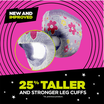 Pampers Ninjamas Nighttime Bedwetting Underwear Girls Size S/M (38-65 lbs) 44 Count (Packaging & Prints May Vary) 🍁 All In One Marketplace Canada
