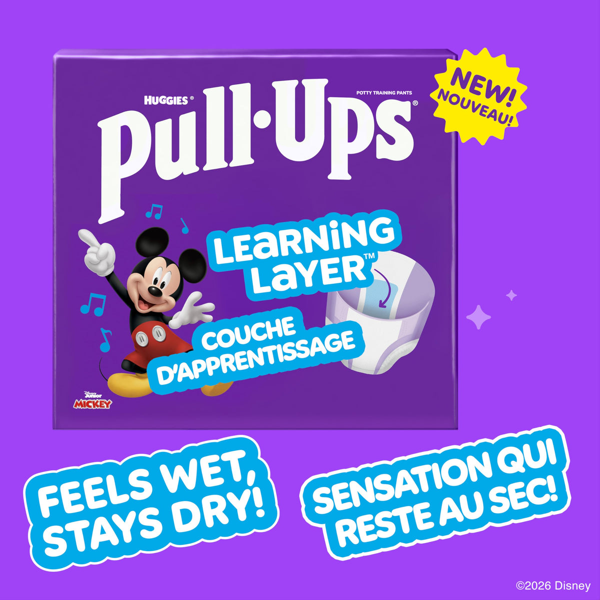 Pull-Ups Boys' Potty Training Pants, Size 3T-4T Training Underwear (32-40 lbs), 112 Count 🍁 All In One Marketplace Canada