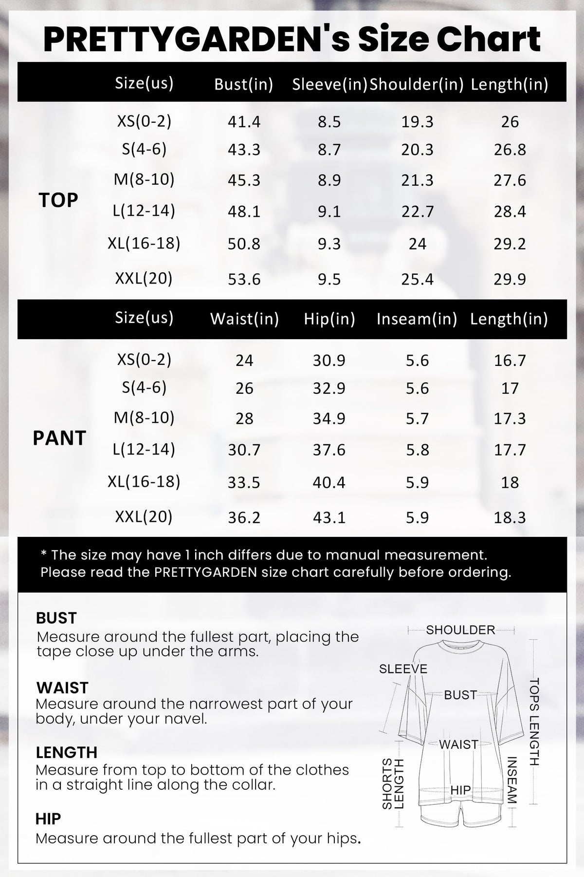 PRETTYGARDEN Women's Two Piece Lounge Set 2026 Summer Casual Oversized Shirts Biker Shorts Matching Airport Travel Outfit (Black,X-Large) 🍁 All In One Marketplace Canada