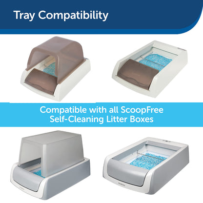 PetSafe ScoopFree Premium Self-Cleaning Cat Litter Box Tray Refills - Disposable - Non-Clumping Crystal Litter - 3-Pack 🍁 All In One Marketplace Canada