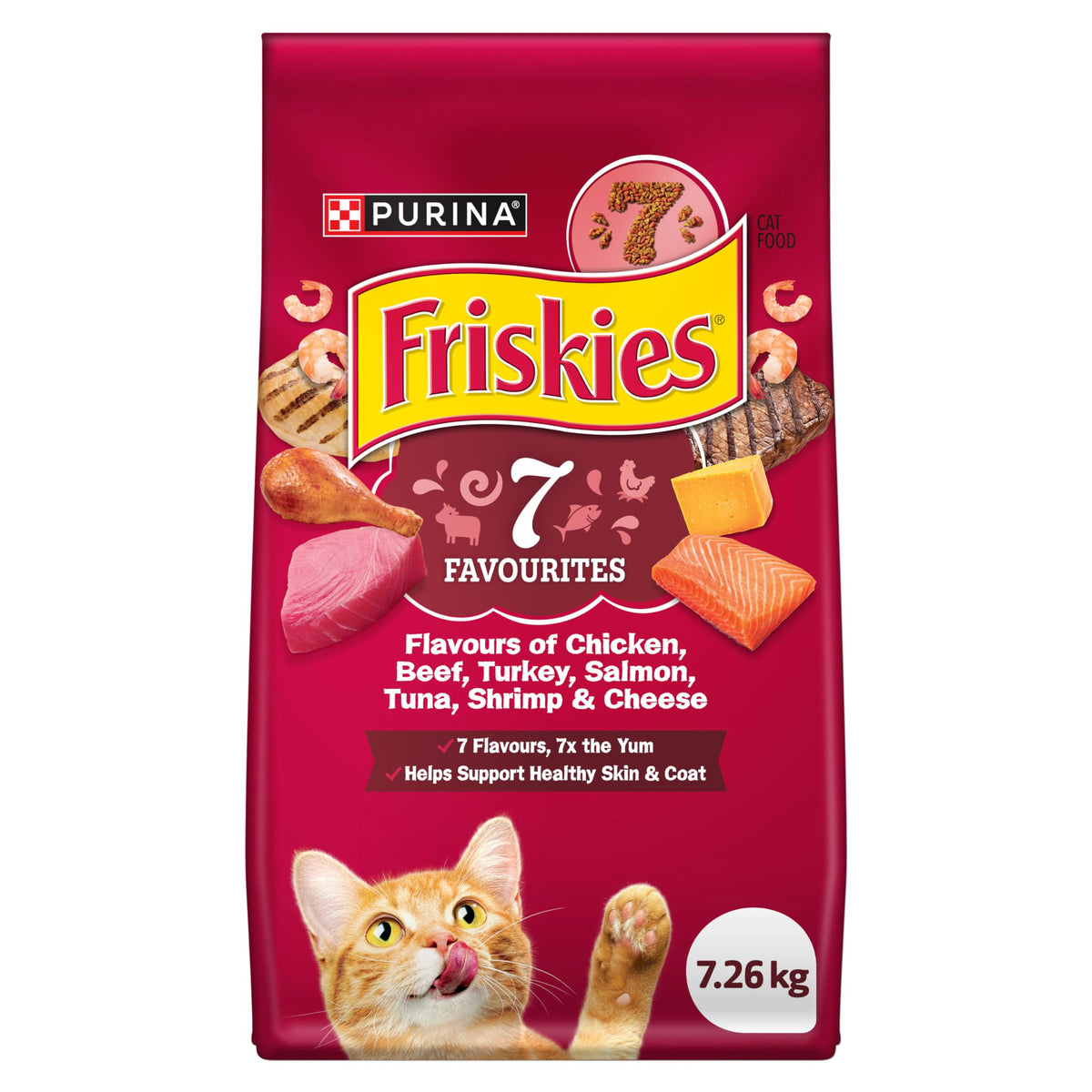 Friskies 7 Dry Cat Food - 7.26 kg Bag 🍁 All In One Marketplace Canada
