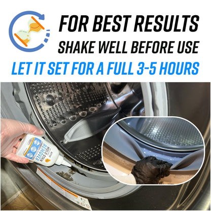 Mold Stain Remover Gel Cleaner - ACTIVE Heavy Duty Stain Cleaner for Front Loader Washing Machine Seal, Bathroom Grout, Shower, Caulk - Front Load Washer Cleaning Solution - 7 Fl Oz 🍁 All In One Marketplace Canada