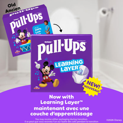 Pull-Ups Boys Potty Training Underwear, Easy Open Toddler Pants 5T-6T (46+ lbs), Learning Designs for Toddlers, 66 count 🍁 All In One Marketplace Canada
