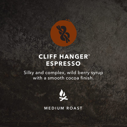 Kicking Horse Coffee, Cliff Hanger Espresso, Medium Roast, Whole Bean, 1 lb - Certified Organic, Fairtrade, Kosher Coffee 🍁 All In One Marketplace Canada