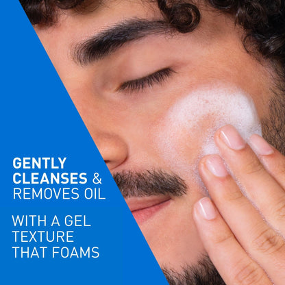 CeraVe Foaming Face Wash, Gel Face Cleanser for Normal to Oily Skin, Removes Excess Oil & Dirt, with Hyaluronic Acid, Niacinamide & Ceramides, Fragrance-Free, Recommended by Dermatologists, 562mL 🍁 All In One Marketplace Canada