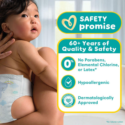 Pampers Swaddlers Diapers, Size S4 (15-34 lbs), 116 Count, Absorbent, Keeps Baby Dry and Comfortable, Skin Safe Disposable Baby Diaper 🍁 All In One Marketplace Canada