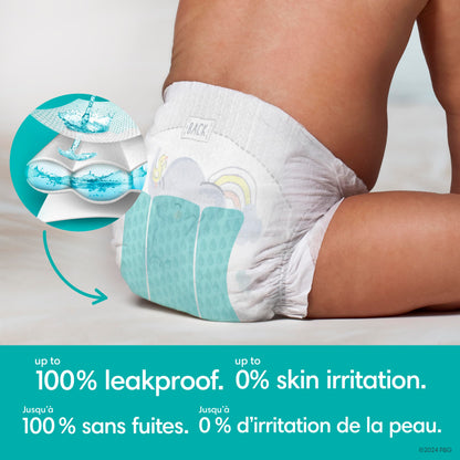 Pampers Swaddlers Diapers, Size 1, Absorbent, Keeps Baby Dry and Comfortable, Skin Safe Disposable Baby Diaper, 1 Pack (Count of 160) 🍁 All In One Marketplace Canada