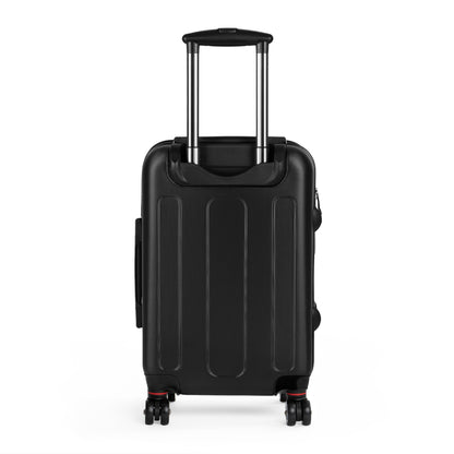 Floral Doodle Suitcase – Yellow Flower Pattern Carry-On Luggage