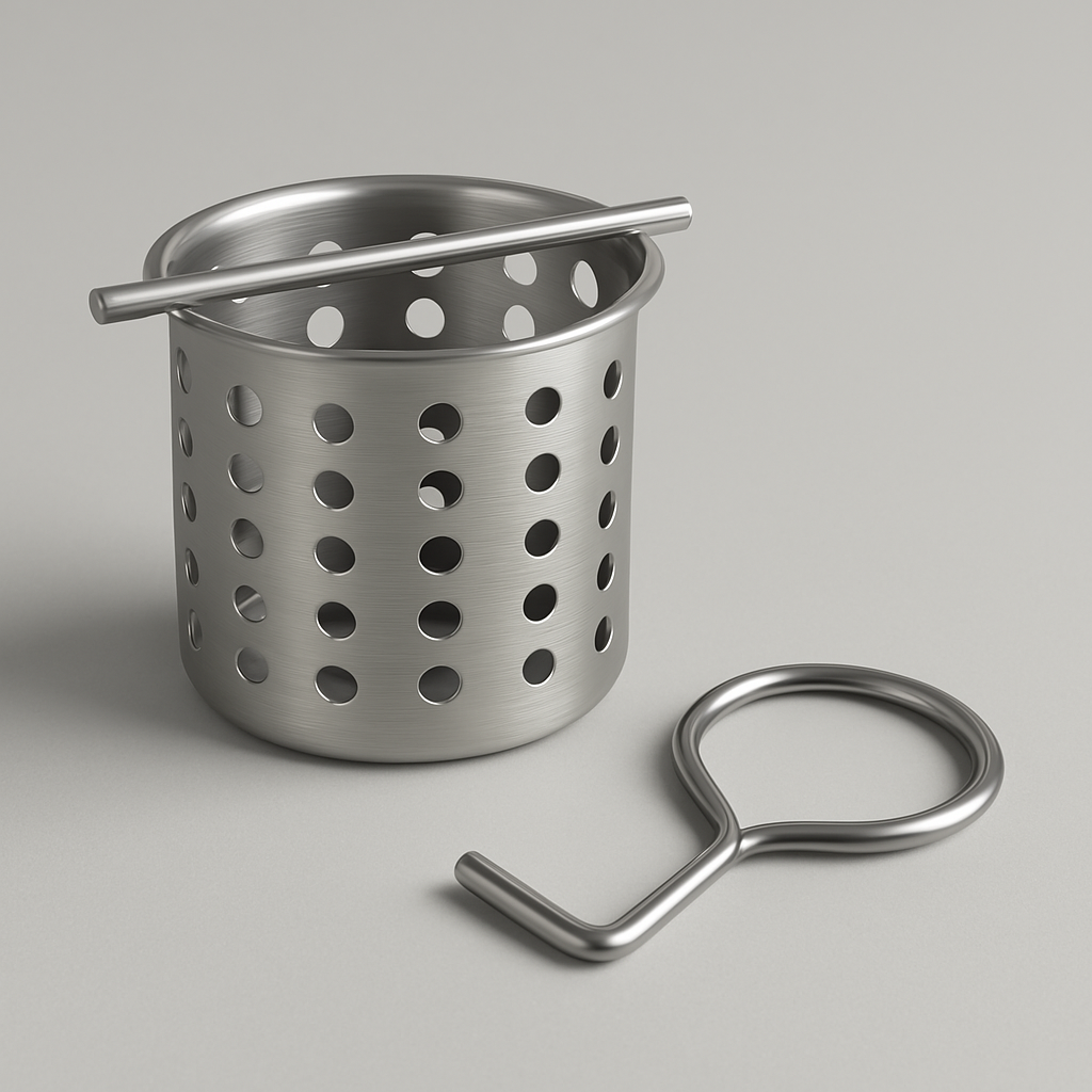 6″ × 6″ Square Shower Drain, 304 Stainless Steel — Grate or Tile-In Cover