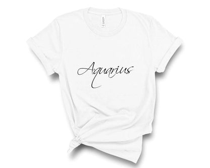 Aquarius Zodiac T-Shirt