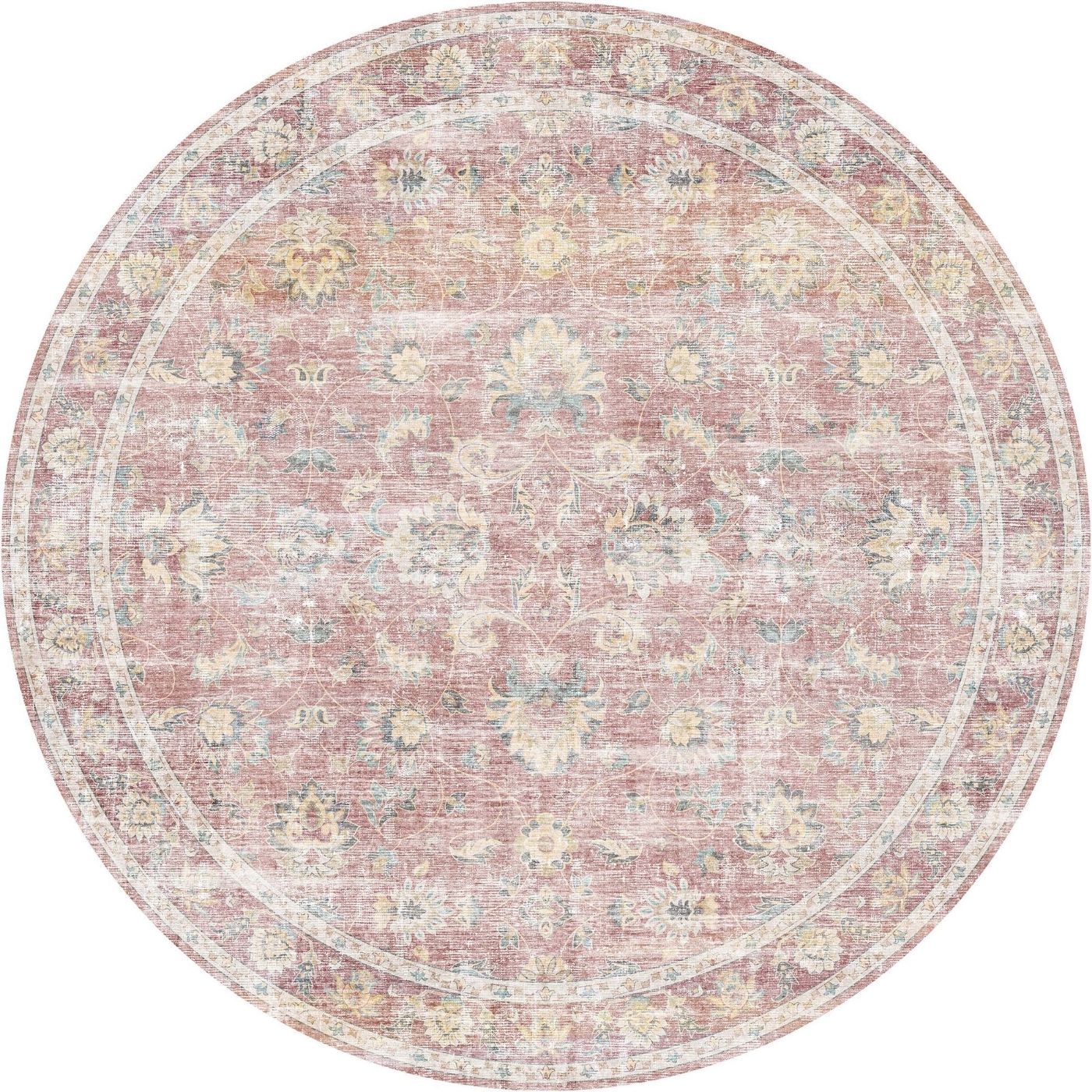 Teppich Elyse Pink Yellow
