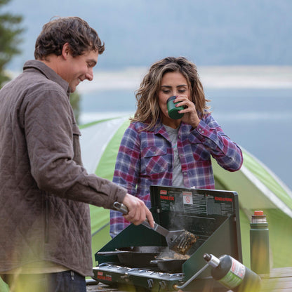 Coleman Gas Camping Stove | Classic Propane Stove, 2 Burner, 4.1 x 21.9 x 13.7 Inches 🍁 All In One Marketplace Canada
