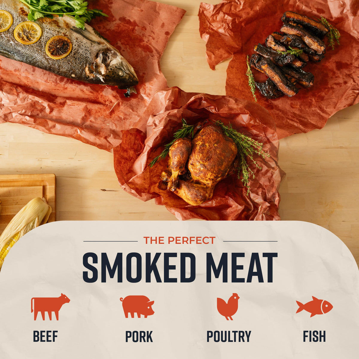Bryco Goods Pink Butcher Paper Roll - 18 Inch x 175 Feet - Food Grade Peach Paper for Smoking & Grilling Meat, BBQ, Brisket - Unbleached Unwaxed Uncoated 🍁 All In One Marketplace Canada
