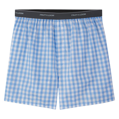 Fruit of the Loom mens Comfort Casual Boxer Shorts, Blues, Medium US 🍁 All In One Marketplace Canada