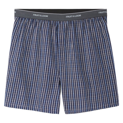 Fruit of the Loom mens Comfort Casual Boxer Shorts, Blues, Medium US 🍁 All In One Marketplace Canada
