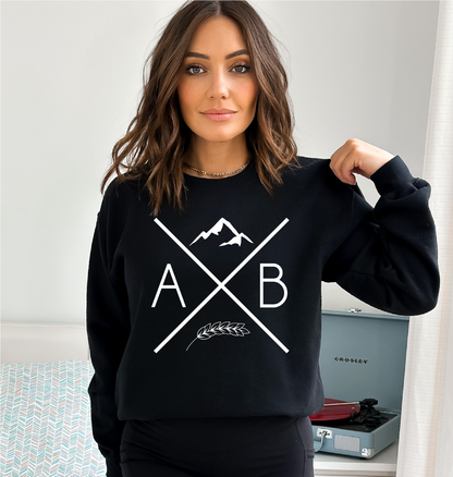 AB X Unisex Crewneck | Alberta Apparel