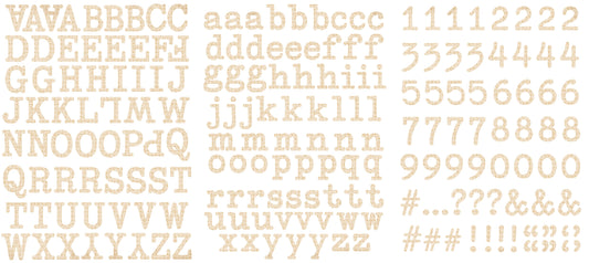 Arden Creative Studio Remembering... Alphabet Stickers