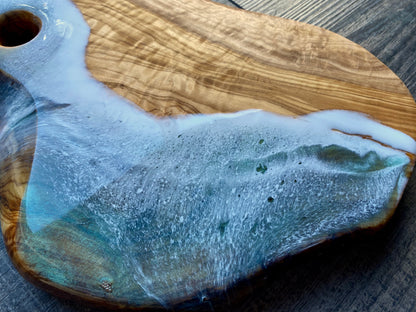 Olive Wood Charcuterie Board - AURABAGS SHOP