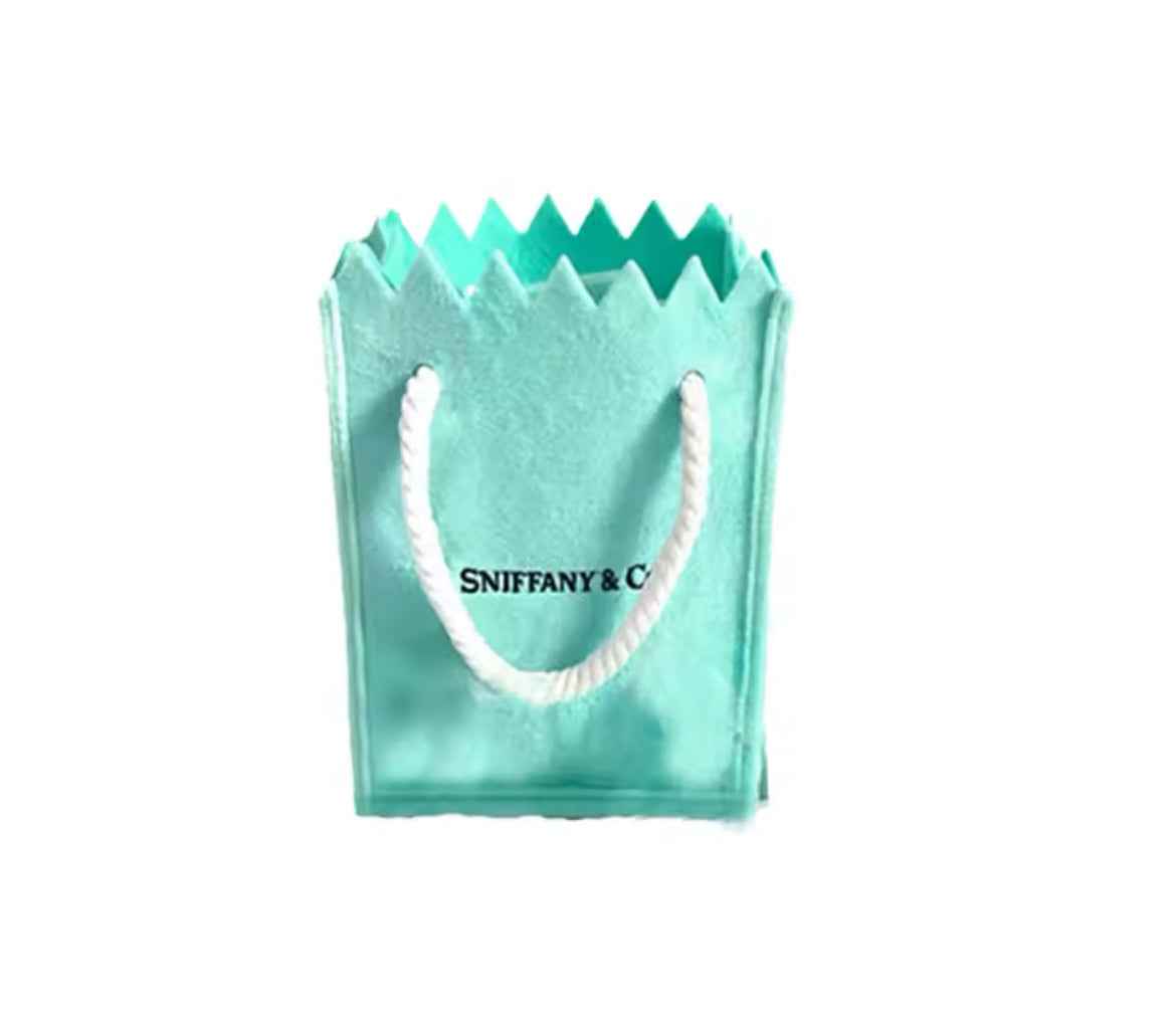 Sniffany & Co Bag Plush Toy – Luxury Plush Dog Toy