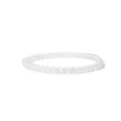 Moonstone Bead Bracelet