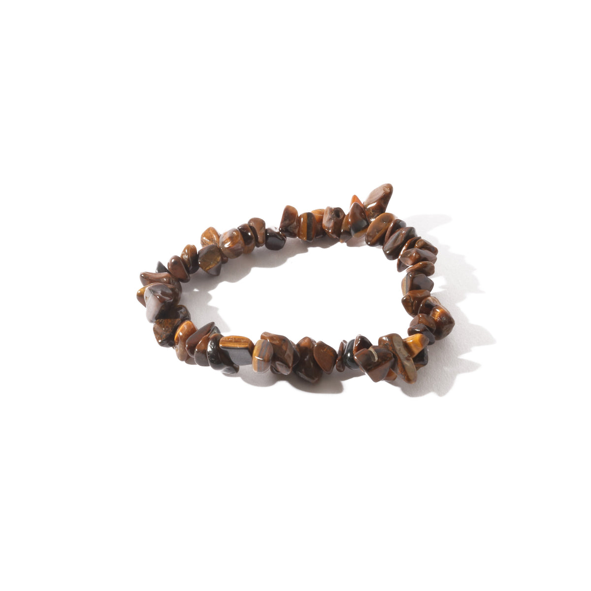 Gold Tiger's Eye Bead Bracelet