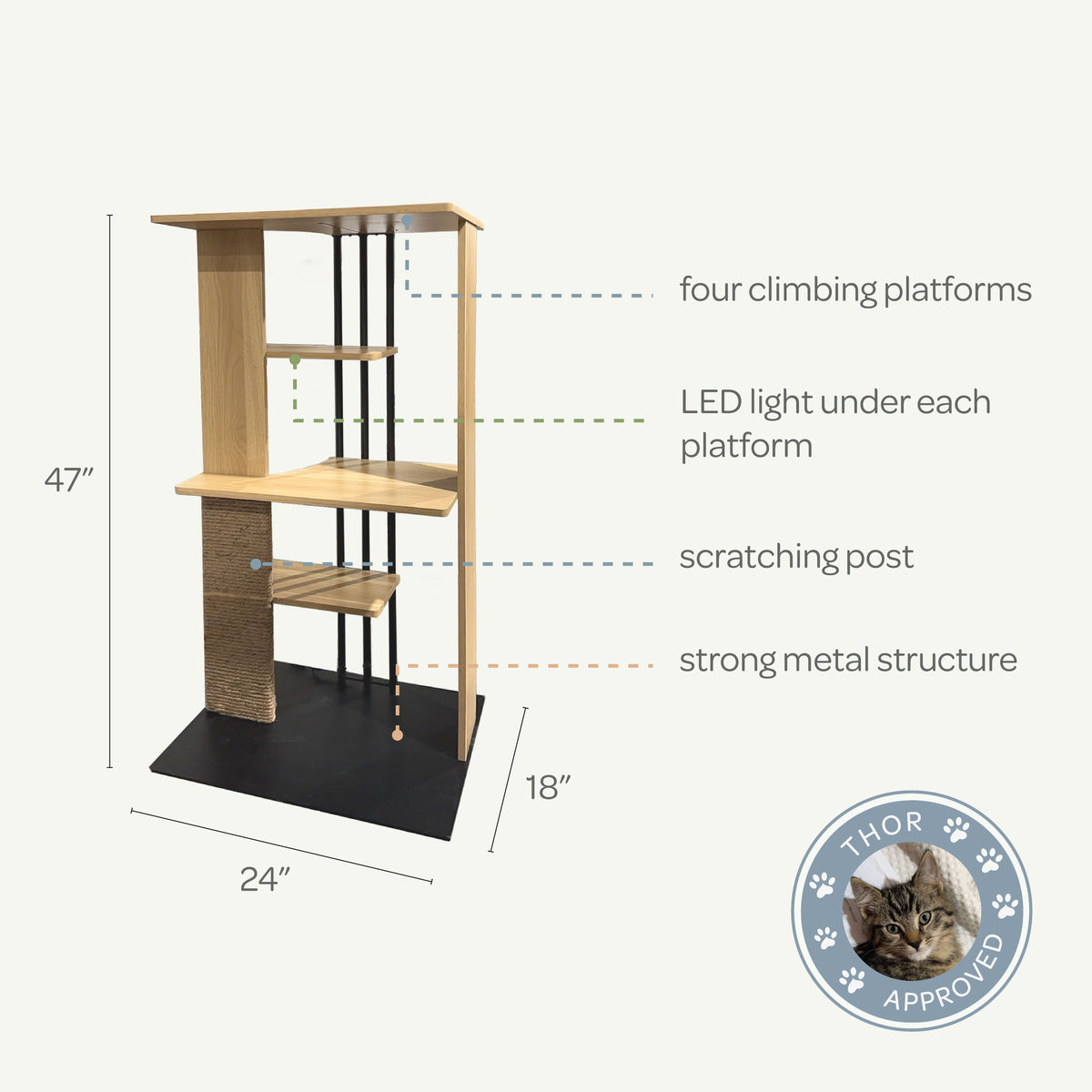 cali cat tree