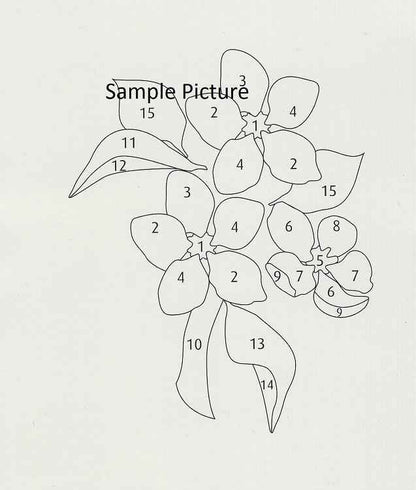 Stencil - Water Lily