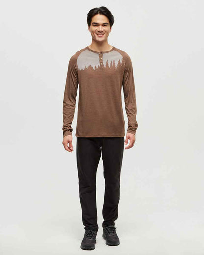 TreeBlend Baker Henley Longsleeve