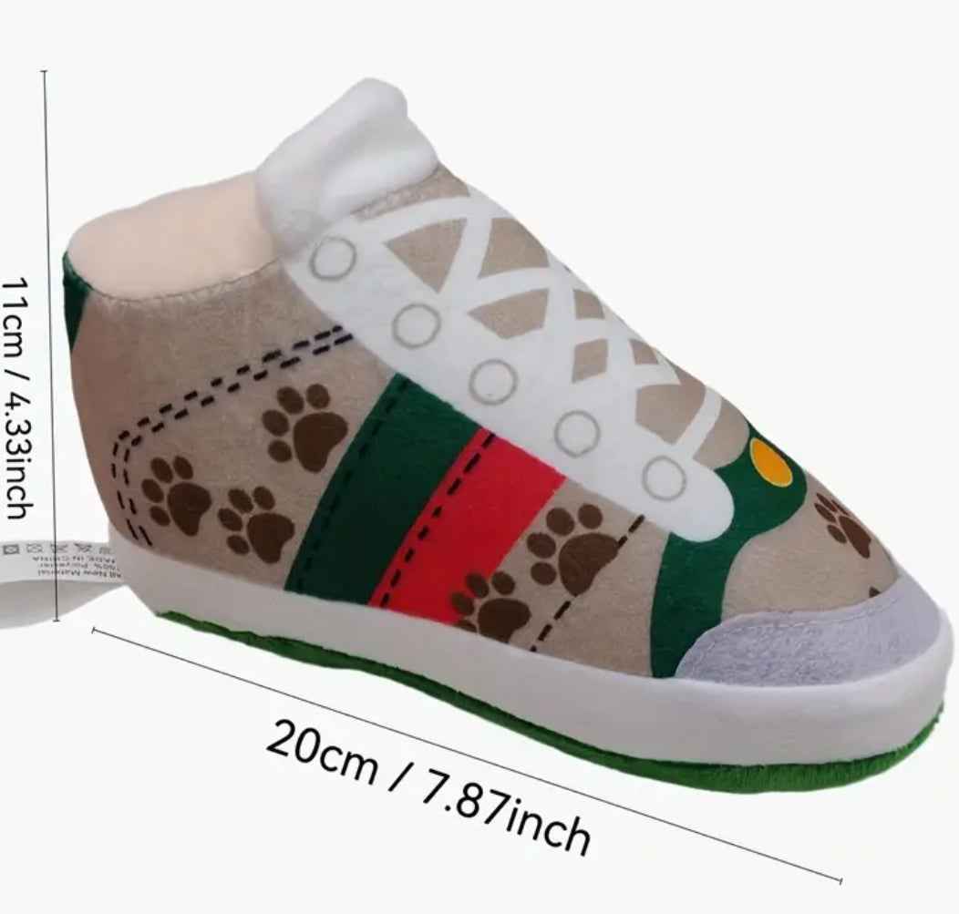 Gucchewi Sneaker Dog Toy | Plush Dog Toy