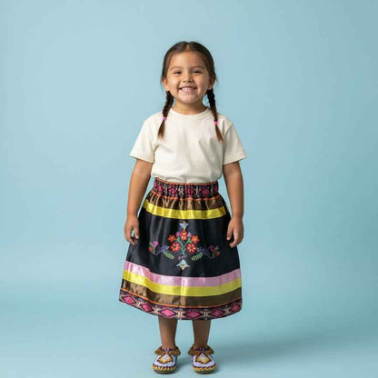 OLDTRIBES™ Infants Floral Ribbon Sk