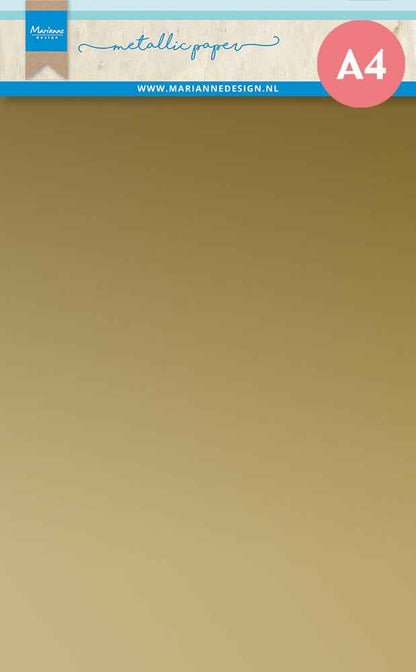 Marianne Design Metallic Paper - A4 - Gold