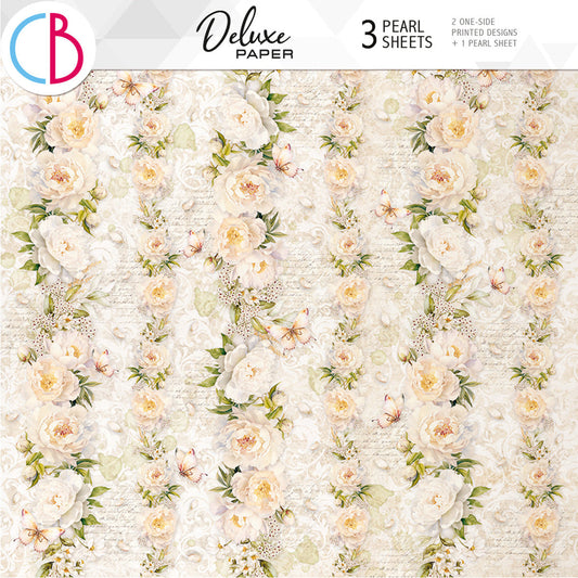 Always & Forever Deluxe Paper Pearl 12"x12" 3/Pkg