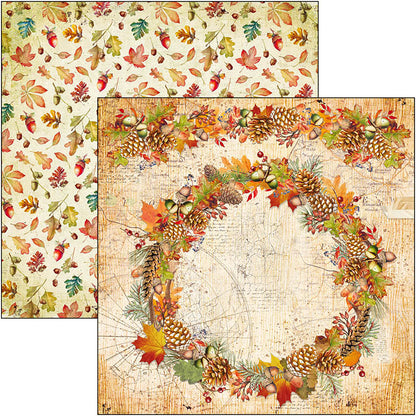 Ciao Bella Into The Wild  Patterns Pad 12"x12" 8/Pkg