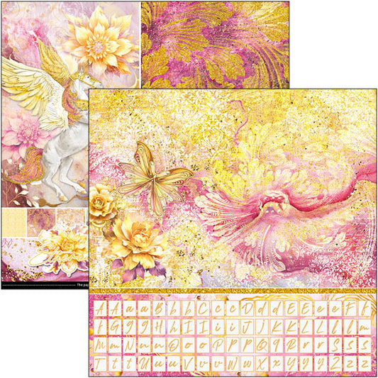 Ethereal Patterns Pad 12x12 8/Pkg