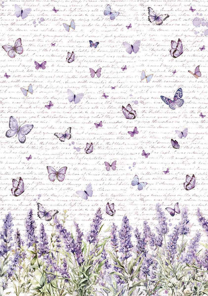 Vellum Morning In Provence Paper Patterns A4 6/Pkg