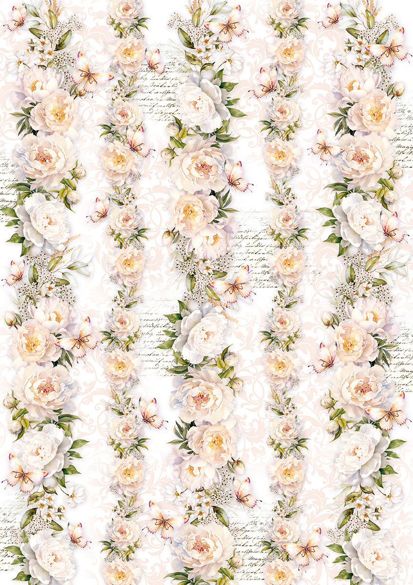 Vellum Always & Forever Paper Patterns A4 6/Pkg