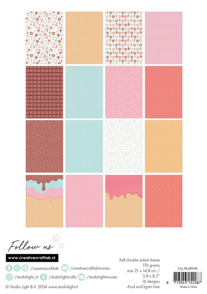 CCL Design Paper Pad I Scream You Scream Friendz 24 SH