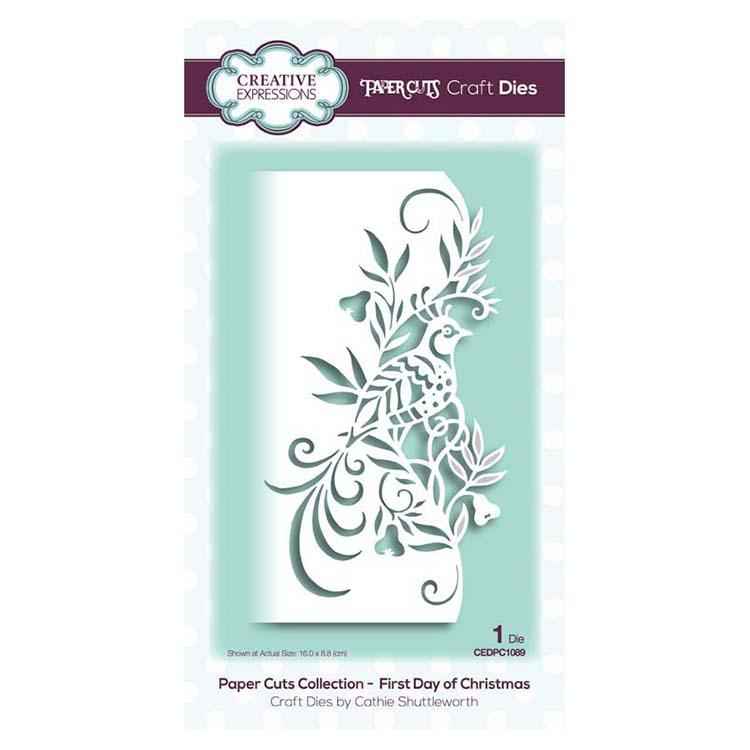 Creative Expressions Paper Cuts Collection - Partridge in a Pear Tree