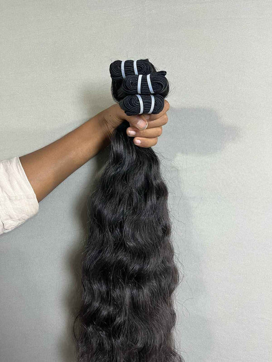 3 Bundle Deal - Indian Raw Curly Human Hair-Save 10%