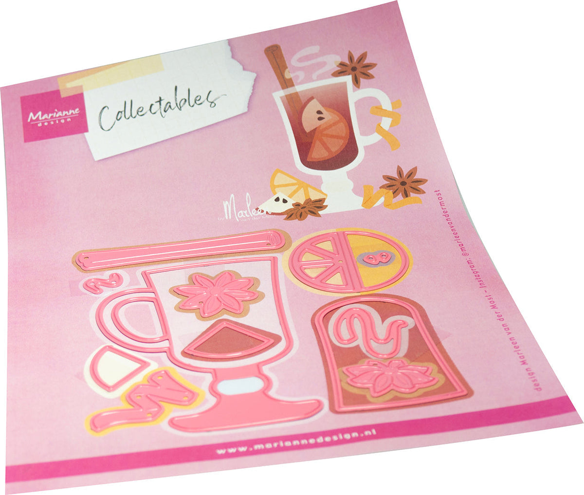 Marianne Design Collectables Die - Mulled Wine (Gluhwein) by Marleen
